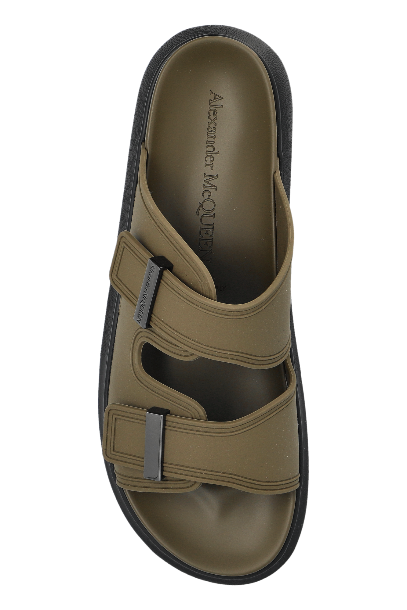 Green Slippers `Hybrid` Alexander McQueen - Vitkac Italy